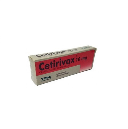 Imagen de Cetirizina Cetirivax Cap. 10Mg X10