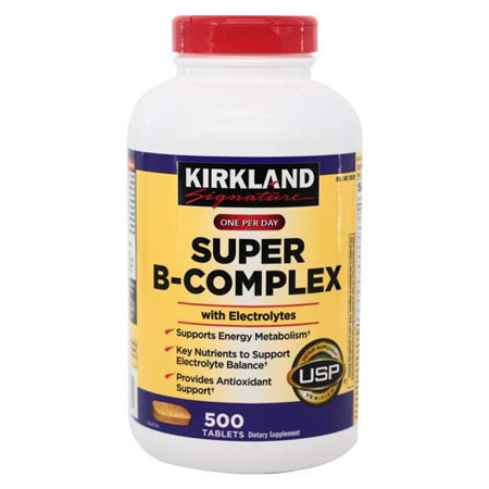 Imagen de Complejo B  Tab. 500 Mg Kirkland.