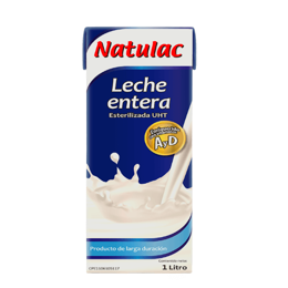 Leche Entera Purisima UHT El Tunal 1 Litro