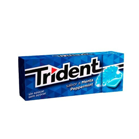 Imagen de Chiclet De Menta Sin Azucar Trident 14,5 Gr.