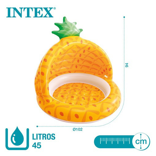 SIGO - Piscina Inflable Piña Intex.
