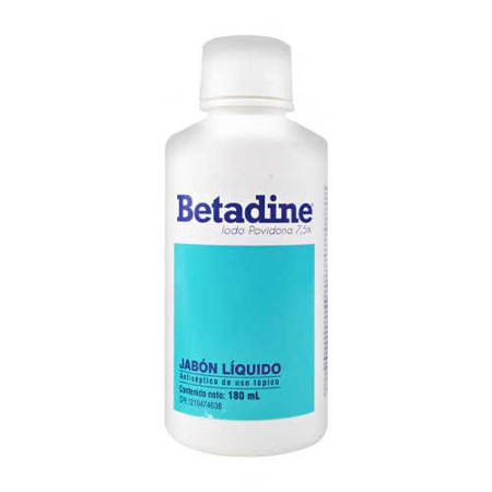 Imagen de Betadine Jabón Líquido 180ml.