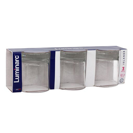 Imagen de Vaso Corto 30Cl. Luminarc (3 Unidades