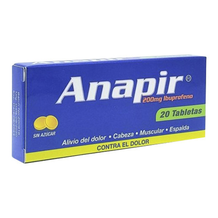 Imagen de Anapir Sin Azúcar 200Mg X20