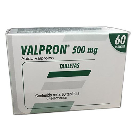 Imagen de Valproato De Sodio Valpron Tab. 500Mg X60