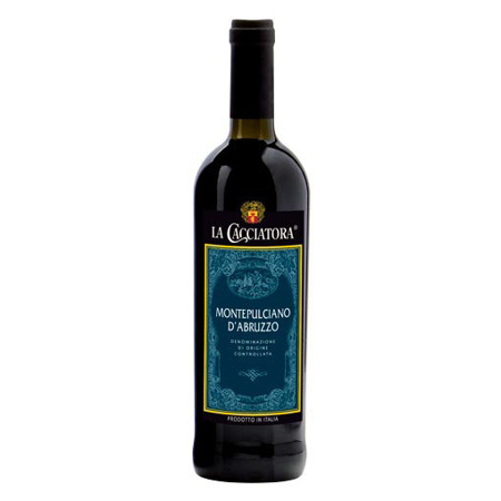 Imagen de Vino Tinto Cacciatora Montepulciano 0.70L