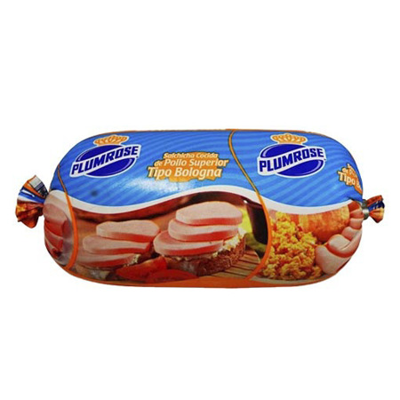 Imagen de Salchicha Tipo Bologna De Pollo Plumrose 500 Gr