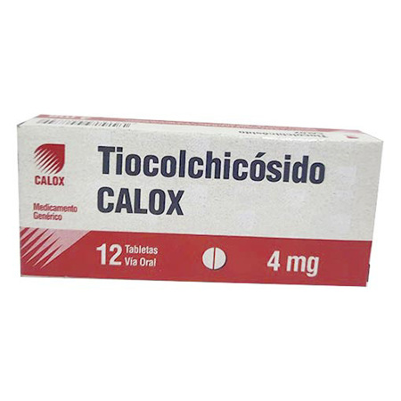 Imagen de Tiocolchosido Tab. 4Mg x12 Calox