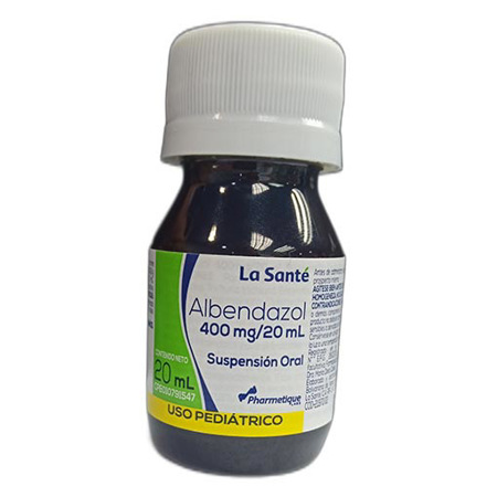 Imagen de Albendazol Suspension 400Mg x20 Ml Elter