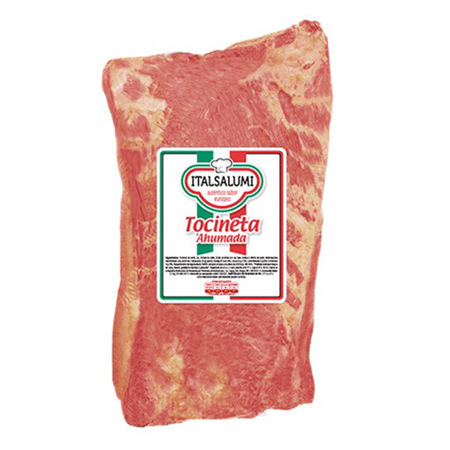 Imagen de Tocineta Ahumada Italsalumi 250Gr.