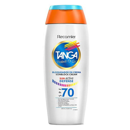 Imagen de Bloqueador Solar Crema Tanga Spf70 250 Ml