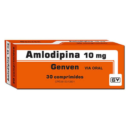 Imagen de Amlodipina Comp 10Mg x30 Genven