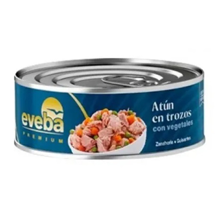 Imagen de Atún Con Vegetales Eveba 119Gr