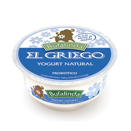 Imagen de Yogurt Natural El Griego Bufalinda 180 Gr.