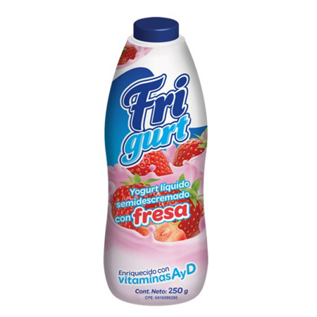 Imagen de Yogurt Liquido De Fresa Frigurt 250Gr