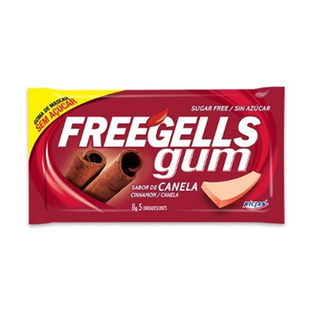 Imagen de Chicle Freegells Canela 8 Gr