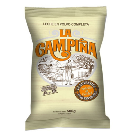 Imagen de Leche En Polvo Completa La Campiña 500Gr.