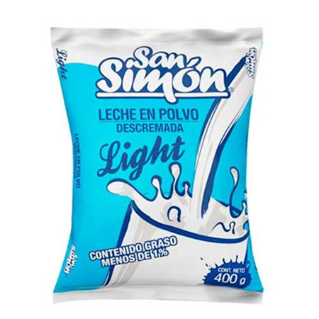 Imagen de Leche San Simón Descremada Light 400Gr