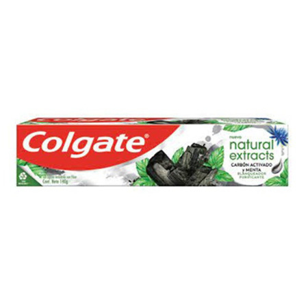 Imagen de Crema Dental Colgate Natural Extracts Carbón Activado y Menta 140Gr