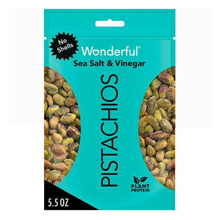 Imagen de Pistacho Wonderful Sea Salt Y Vinegar 155 Gr