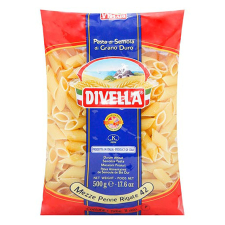 Imagen de Pasta Penne Mezzani Divella 500 Gr