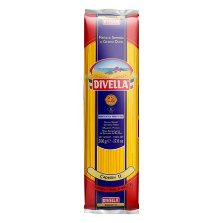 Imagen de Pasta Capellini Divella 500 Gr