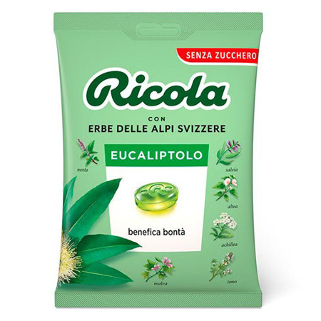 Imagen de Caramelo Duro Ricola Eucalipto Sin Azucar 70 Gr