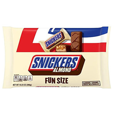 Imagen de Chocolate Snickers Almond Fun Size 290 Gr