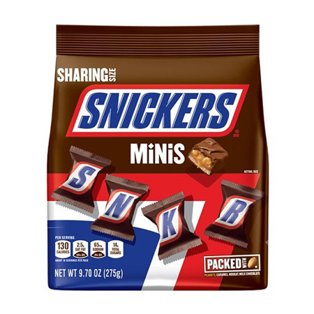 Imagen de Chocolate Snickers Minis Sharing Size 275 Gr