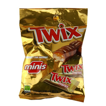 Imagen de Chocolate Twix Miniature Peg Pack 80,2 Gr
