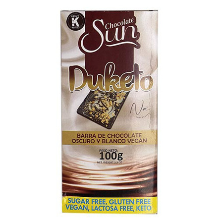 Imagen de Chocolate Barra Sun Duketo Keto 70% 100 Gr