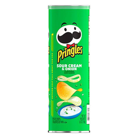 Imagen de Papa Pringles Crema Cebolla 158 Gr