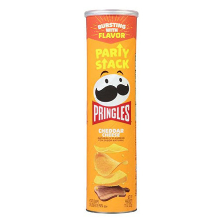 Imagen de Papa Pringles Cheddar Cheese 203 Gr