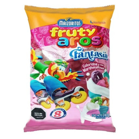 Imagen de Cereal Fruty Aros Maizoritos Con Marshmallows 240 Gr