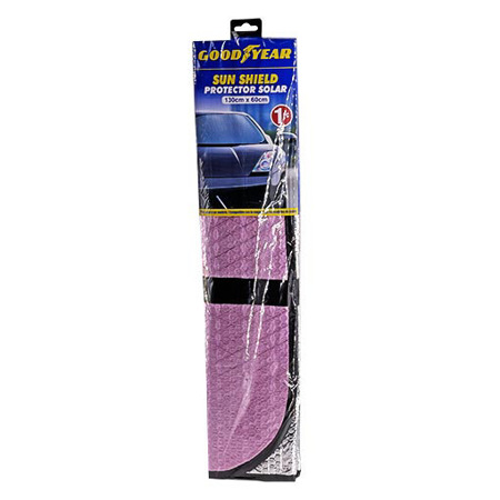 Imagen de Protector Solar Para Auto Goodyear Rosado 130X60 Cm