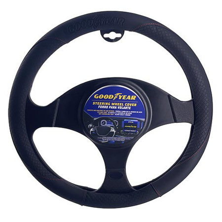 Imagen de Forro De Volante Goodyear Negro 38x8.2 Cm