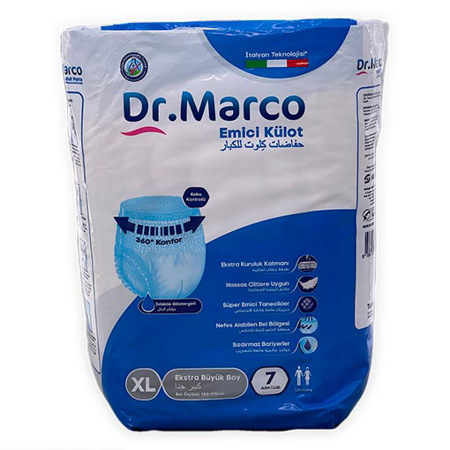 Imagen de Pañal Para Adultos Talla XL Pants Dr. Marco 7 Und