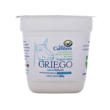 Imagen de Yogurt Firme Natural De Cabra Las Cumbres  150 G