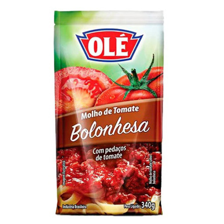 Imagen de Salsa De Tomate Bolonhesa Olé 340 Gr.