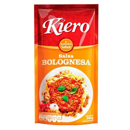 Imagen de Salsa Bolognesa Kiero 340 Gr