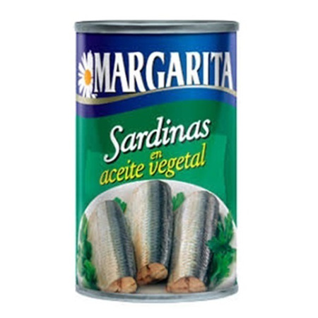 Imagen de Sardina En Aceite Vegetal Margarita 170 Gr.