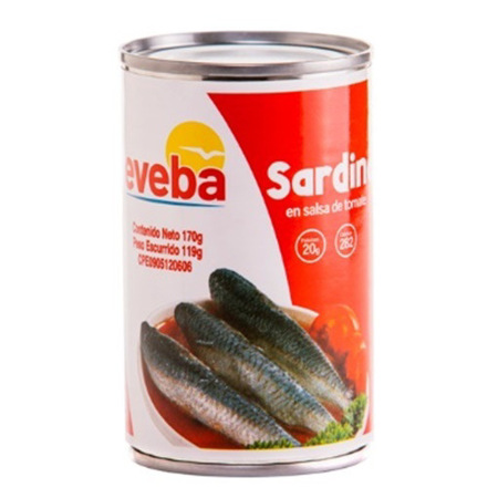 Imagen de Sardina En Salsa De Tomate Eveba 170 Gr.