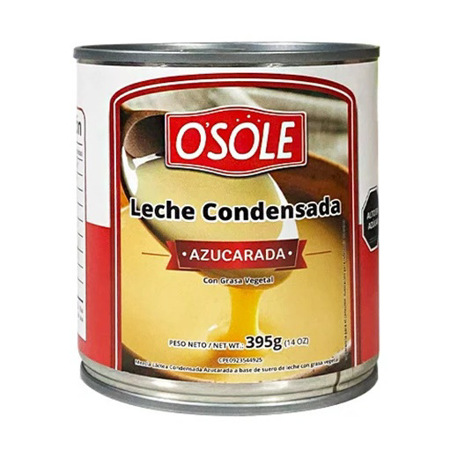 Imagen de Leche Condensada Osole Azucarada 395 Gr