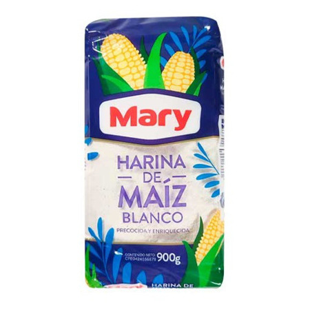 Imagen de Harina De Maíz Mary Blanca Precocida 900 Gr