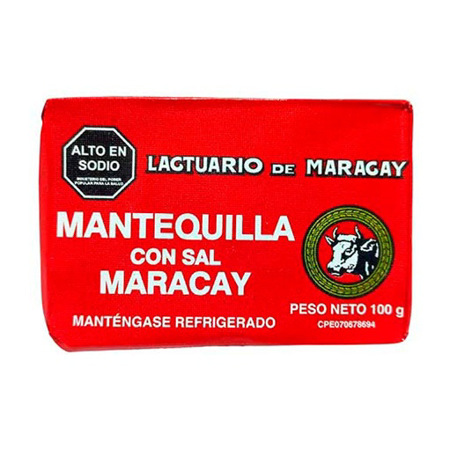 Imagen de Mantequilla Con Sal Lactuario De Maracay 100 Gr.