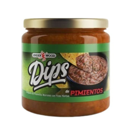 Imagen de Dips De Pimientos Under Wood 220 Gr.