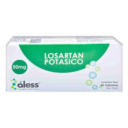 Imagen de Losartan Potásico Tab. 50 mg X 30 Aless