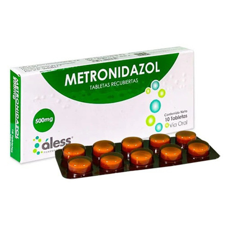 Imagen de Metronidazol 500 Mg x 10 Aless