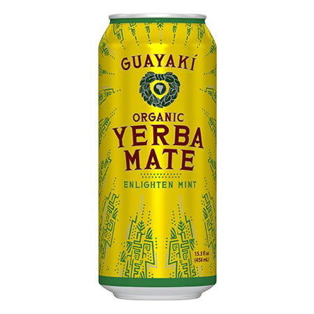 Imagen de Bebida Energética Guayaki Enlighten Mint 458 Ml