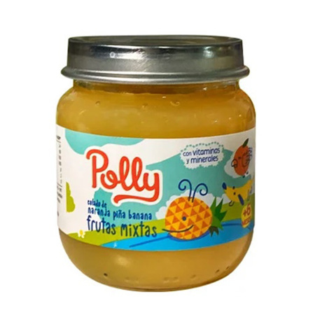 Imagen de Compota De Fruta Mixta Polly 113 Gr